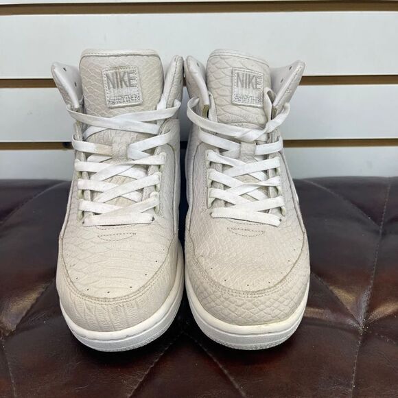 Nike Air Python Premium 'White Metallic Silver' Size 8.5 - 705066-100 - Picture 3 of 8